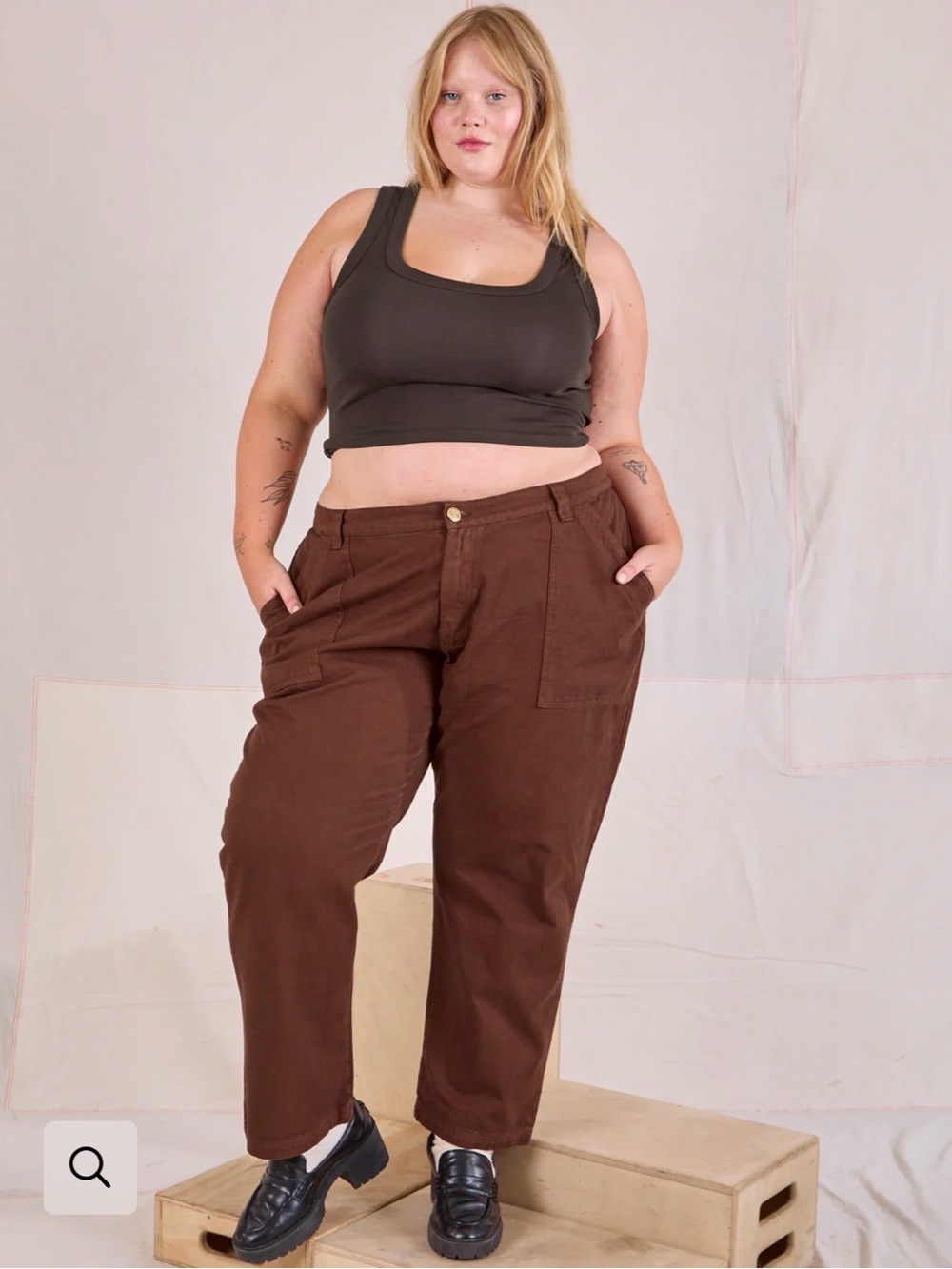 Big Bud Press Work Pants 5XL Petite - Rust